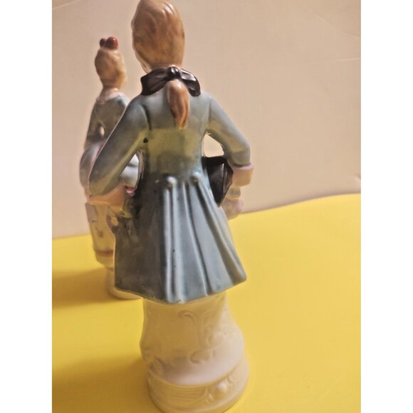 Victorian Figurines Figure Ceramic Porcelain Pottery by Ucago Occupied Japan - Picture 7 of 16